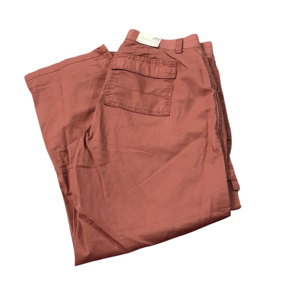 Sonoma Womens Capri Size 4 Copper Mauve Straight Leg 0088